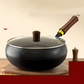 🍳 PROMO FLASH : 50% DE RÉDUCTION ! Wok en Fer Non Revêtu avec Couvercle – Surface Qui Se Cullote Naturellement, Format Profond & Compatible Induction for une Cuisson Polyvalente et Durable ✨🔥