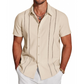 👔 PROMO LIMITÉE 50% DE RÉDUCTION ! 💥 Chemise Décontractée Manches Courtes – Coupe Structurée, Respirante, Polyvalente ✨