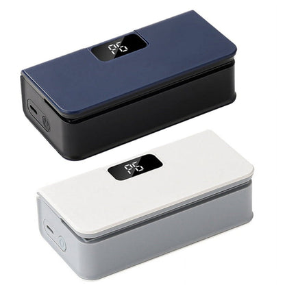 💎 -50% ! ✨ Mini Scelleuse 2 en 1 Rechargeable – USB-C – 6 Niveaux de Chauffage – Lame Cutter Intégrée – 1600 mAh – Blanc/Bleu – Portable & Magnétique 🧊