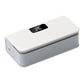 💎 -50% ! ✨ Mini Scelleuse 2 en 1 Rechargeable – USB-C – 6 Niveaux de Chauffage – Lame Cutter Intégrée – 1600 mAh – Blanc/Bleu – Portable & Magnétique 🧊