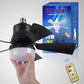 🌀 PROMO LIMITÉE 50% DE RÉDUCTION ! 💡 Ventilateur Suspendu Portable 2-en-1 avec Télécommande – Ventilation & Éclairage LED, Installation Instantanée 🏠