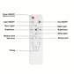🌀 PROMO LIMITÉE 50% DE RÉDUCTION ! 💡 Ventilateur Suspendu Portable 2-en-1 avec Télécommande – Ventilation & Éclairage LED, Installation Instantanée 🏠