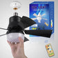 🌀 PROMO LIMITÉE 50% DE RÉDUCTION ! 💡 Ventilateur Suspendu Portable 2-en-1 avec Télécommande – Ventilation & Éclairage LED, Installation Instantanée 🏠