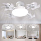 💡🌬️ PROMO FLASH 50% ! Ventilateur de Plafond LED avec Télécommande – Pales Repliables, Éclairage Réglable (Blanc/Neutre/Chaud), Minuterie, Culot E27, 50W, Installation Facile 🏠