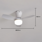 💡🌬️ PROMO FLASH 50% ! Ventilateur de Plafond LED avec Télécommande – Pales Repliables, Éclairage Réglable (Blanc/Neutre/Chaud), Minuterie, Culot E27, 50W, Installation Facile 🏠