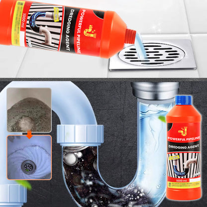 🚰🔧 PROMO FLASH 50% ! Déboucheur de Canalisations Puissant 1000ml – Sans Acide, Sans Odeur, Action Enzymatique, Dissout Cheveux & Graisses, Agit en 2-4h ⏱️