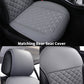 🪑 50% DE RÉDUCTION ! 🚗 Coussin de Siège Auto Cuir PU – PU & Silicone – Imperméable & Antidérapant for Voiture