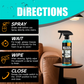 🧴 Achetez 3, obtenez 1 gratuit ! 🍋 Spray Dégraissant Multi-Usages – 120 ml – Agit en 1 Seconde – Parfum Citron Frais pour Cuisine, Voiture & Surfaces Délicates 🧼