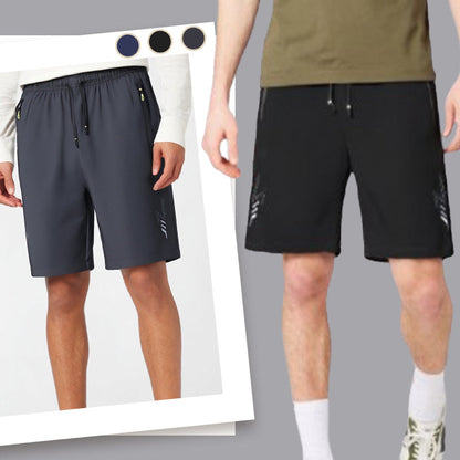 🏃 -50% – AUJOURD’HUI SEULEMENT ! 💪 Short Athlétique Homme – Tissu Frais, Séchage Rapide & Coupe Aérée – Poches Zippées, Haute Élasticité – Entraînez-vous Dur, Restez au Frais ☀️