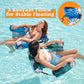 💐🌿 PROMO LIMITÉE 50% ! Chaise Flottante Gonflable Feuilles Tropicales – Design Élégant, PVC Durable, Ultra-Légère 260g, Pompe à Main ou Pied, Parfaite pour Piscine, Plage & Jardin 🌺
