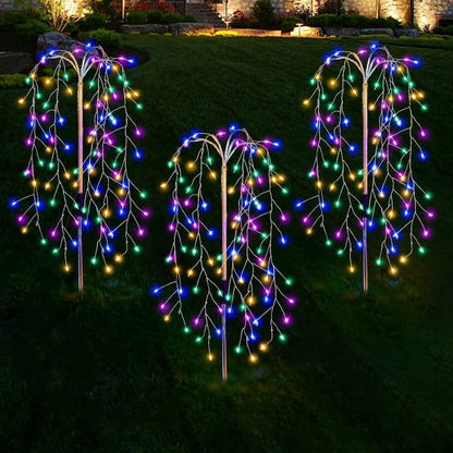 🌞🌙 PROMO FLASH 50% ! Guirlande Lumineuse Solaire de Jardin 100 LEDs – Étanche IP55, 8-10h d'Autonomie, Blanc/Multicolore, Installation Facile, Ambiance Chaleureuse 🌿