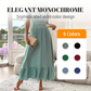 👗✨ PROMO FLASH 50% ! Robe Longue Femme Romantique – Col en V, Taille Cintrée, Volants, Tissu Fluide, 6 Couleurs, Parfaite pour Toutes Occasions 🌹