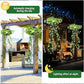 🌿 PROMO LIMITÉE 50% DE RÉDUCTION ! ☀️ Lampe Suspendue Solaire en Herbe de Milan – Éclairage d'Ambiance Autonome & Décoration Extérieure 🌙