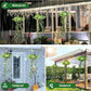 🌿 PROMO LIMITÉE 50% DE RÉDUCTION ! ☀️ Lampe Suspendue Solaire en Herbe de Milan – Éclairage d'Ambiance Autonome & Décoration Extérieure 🌙
