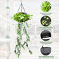 🌿 PROMO LIMITÉE 50% DE RÉDUCTION ! ☀️ Lampe Suspendue Solaire en Herbe de Milan – Éclairage d'Ambiance Autonome & Décoration Extérieure 🌙