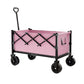 💯🛒 PROMO FLASH 50% ! Chariot Pliable de Transport Extérieur – Cadre Acier, Roues Détachables 360°, Capacité 80kg, 130L, 2 Tailles, Parfait pour Pique-Nique, Plage & Jardinage 🌿