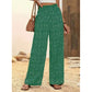 👖🌸 PROMO FLASH 50% ! Pantalon Femme Ceinture Élastique – Taille Haute, Coupe Large, Tissu Respirant, Style Détendu & Flatteur ✨
