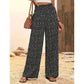 👖🌸 PROMO FLASH 50% ! Pantalon Femme Ceinture Élastique – Taille Haute, Coupe Large, Tissu Respirant, Style Détendu & Flatteur ✨