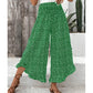 🔥👖 PROMO FLASH -50% AUJOURD'HUI SEULEMENT ! Pantalon Ample Taille Haute Femme – Jambes Larges à Pois, Tissu Léger Respirant, Ceinture Smockée, 3 Coloris, Tailles S-2XL ✨