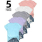 👕🎨 PROMO FLASH 50% SUR 5 T-SHIRTS ! Lot de 5 T-shirts Unis – Coton Doux, Coupe Classique, 13 Styles de Couleurs, Tailles XS-3XL, Parfait Quotidien 🌈