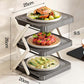 ⚡ 50% DE RÉDUCTION ! 🔥 Étagère de Rangement Multi-niveaux – ABS – Pliable & Verticale for Assiettes & Cuisine