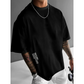 💐🎨🔥 PROMO LIMITÉE 50% ! T-Shirt Homme Oversize Streetwear – Mélange Coton, Imprimé Graphique Élégant, Coupe Ample, 7 Couleurs, Look Urbain Décontracté ✨