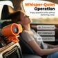 🌀🚗 PROMO FLASH 50% ! Ventilateur Personnel USB Mains Libres – Fixation Grille Aération, Écran LED, Silencieux <36dB, Batterie 2000/4000mAh, 3 Couleurs, Idéal Voiture & Bureau 🌬️