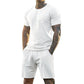 👕🩳 PROMO FLASH 50% ! Ensemble de Sport Homme 2 Pièces – T-shirt & Short Respirant, Technologie d'Évacuation d'Humidité, 6 Couleurs, Taille M-3XL, Parfait pour Course & Salle de Sport 💪
