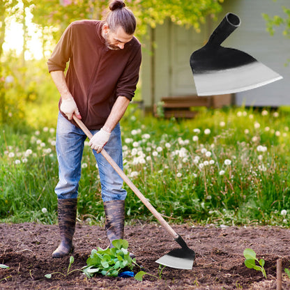 🔧 PROMO FLASH : 50% DE RÉDUCTION ! ⏰ Tête de Houe Robuste en Acier au Carbone – Lame Aiguisée & Traitée Thermiquement for Jardinage Agricole 🌿