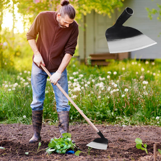 🔧 PROMO FLASH : 50% DE RÉDUCTION ! ⏰ Tête de Houe Robuste en Acier au Carbone – Lame Aiguisée & Traitée Thermiquement for Jardinage Agricole 🌿