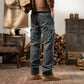 👖50 % DE RÉDUCTION MAINTENANT ! 🛠️ Pantalon cargo tactique en coton pour homme – Multipoches, construction renforcée et taille ajustable 🔧