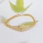📿🔥 PROMO -50% LIMITÉE ! Bracelet Vierge Marie Femme Plaqué Or – Médaillon Dévotion Élégant, Filigrane Fleurs Creuses Géométrique Artisanat Raffiné, Cuivre Haute Qualité · Cadeau Foi · 2 Styles ✨