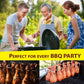 📢⏰🍗 PROMO FLASH 50% ! Support de Cuisson pour Cuisses de Poulet Rôti/Grillé – 14 Fentes, Acier Inoxydable, Plateau de Jus, Pliable, Parfait pour Four & Barbecue 🍖