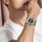 ⌚🤵 PROMO FLASH 50% ! Montre Homme d'Affaires en Acier Inox – Mouvement Quartz Suisse, Cadran Épuré, 8 Finitions (Doré/Argenté/Noir), Étanche, Style Classique & Intemporel ✨