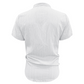 👔🏖️ PROMO FLASH 50% ! Chemise Homme Col Montant Tissu Froissé – Polyester Léger Respirant, Coupe Décontractée, 10 Couleurs, Tailles S-2XL ✨
