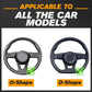 📢 50% DE RÉDUCTION ! ⏰ Housse de Volant Antidérapante pour Voiture – Cuir Fibre Carbone, Confort & Sécurité – Universelle, Anti-Transpiration & Facile à Installer – Idéale pour Protéger et Décorer Votre Volant 🚗✨🛡️