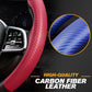 📢 50% DE RÉDUCTION ! ⏰ Housse de Volant Antidérapante pour Voiture – Cuir Fibre Carbone, Confort & Sécurité – Universelle, Anti-Transpiration & Facile à Installer – Idéale pour Protéger et Décorer Votre Volant 🚗✨🛡️