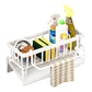 🔥🧽 PROMO FLASH 50% ! Organisateur d'Évier Multifonction – Porte-Éponge, Brosse & Torchon, Acier Carbone, Drainage Rapide, Gain de Place Maximal pour Cuisine ✨