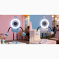 🤖🌀 PROMO FLASH 50% ! Ventilateur Bureau Robot Flexible LED – Membres Pliants, Affichage Numérique, USB-C, 5 Vitesses, 8 Coloris, Idéal Bureau & Maison 💡