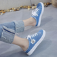👟⏰ PROMO FLASH 50% ! Mules Baskets en Jean pour Femme – Enfiler Facile, Semelle Confortable, Style Effiloché Tendence, Parfaites pour l'Été & Look Décontracté ☀️