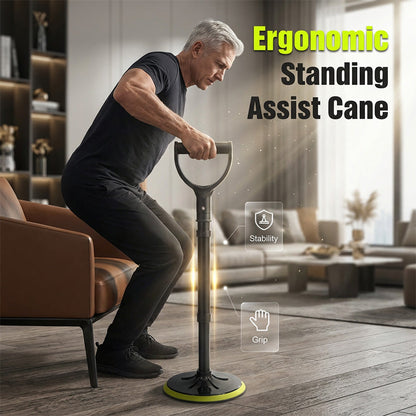 🥿 SOLDES 2026 – PLUS DE 27 900 VENDUS ! 💪 Canne d’Aide au Lever Réglable pour Personnes Âgées – Alliage Aluminium – Base Antidérapante & Poignée D pour Mobilité Quotidienne 🚶
