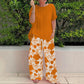 🌸🔥 PROMO -50% ! Ensemble Deux Pièces Femme Pantalon Fleuri – Tissu Respirant Léger Confort Journée, Coupe Fluide Toutes Morphologies Ceinture Élastique, Polyvalent Courses Brunch Vacances · 4 Coloris · S-4XL ✨