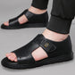 💐🦶 PROMO FLASH 50% ! Sandales Homme à Boucles Réglables – Semelle Antidérapante, Confort Respirant, Design Minimaliste, Parfaites pour l'Été & le Quotidien 🔄