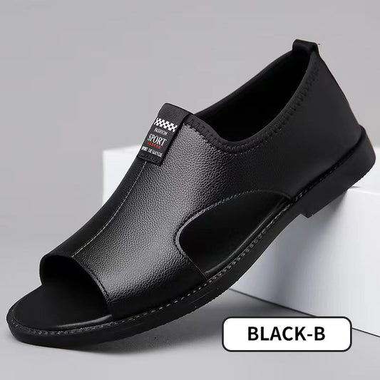 💐🦶 PROMO FLASH 50% ! Sandales Homme à Boucles Réglables – Semelle Antidérapante, Confort Respirant, Design Minimaliste, Parfaites pour l'Été & le Quotidien 🔄