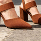 👠 PROMO LIMITÉE 50% DE RÉDUCTION ! ✨ Escarpins à Bride Arrière, Bout Pointu & Talon Carré – Confort Stable & Style Polyvalent 💃