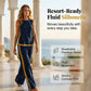 🎨 50% DE RÉDUCTION ! 👗 Ensemble Décontracté Sans Manches & Pantalon Large – Blocs de Couleur Contrastés, Tissu Fluide & Style Moderne – Parfait pour un Look Tendance et Confortable 🌿