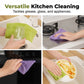 🧽 ACHETEZ 2, OBTENEZ 1 GRATUIT ! 🌿 Lingettes Nettoyantes Réutilisables 2-en-1 – Microfibre – Découpables & Ultra-Absorbantes for Maison