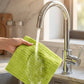 🧽 ACHETEZ 2, OBTENEZ 1 GRATUIT ! 🌿 Lingettes Nettoyantes Réutilisables 2-en-1 – Microfibre – Découpables & Ultra-Absorbantes for Maison