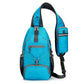 🎒⚡ PROMO FLASH 50% ! Sac Bandoulière Homme Sport Outdoor – Tissu Oxford Durable, Dos Respirant, Multi-Poches Organisation, Imperméable aux Éclaboussures 🌦️