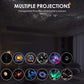 🌌🔥 -50% ! Projecteur Ciel Étoilé Veilleuse 2-en-1 – Galaxie Plafond Ambiance Magique Romantique Détente Sommeil, Films Interchangeables Scènes Célestes Variées, Lumière Chaude Douce USB Portable · 3 Versions ✨